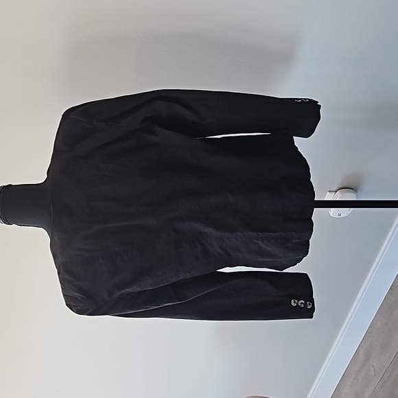 NWT Free People | Womens Black Button Courtship Fitted Blazer | Womens XL - Picture 4 of 6